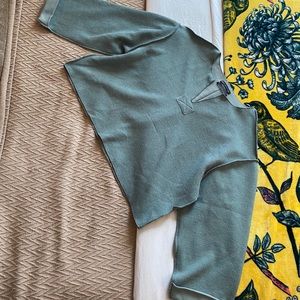 UrbanOutfitters Blue Crop